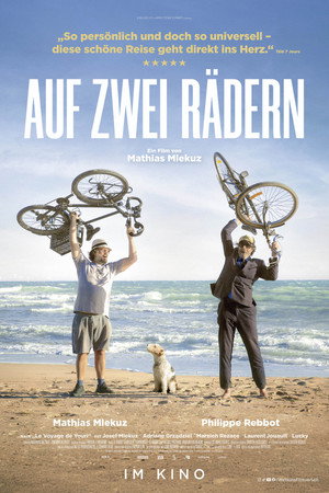 Poster Auf zwei Rädern